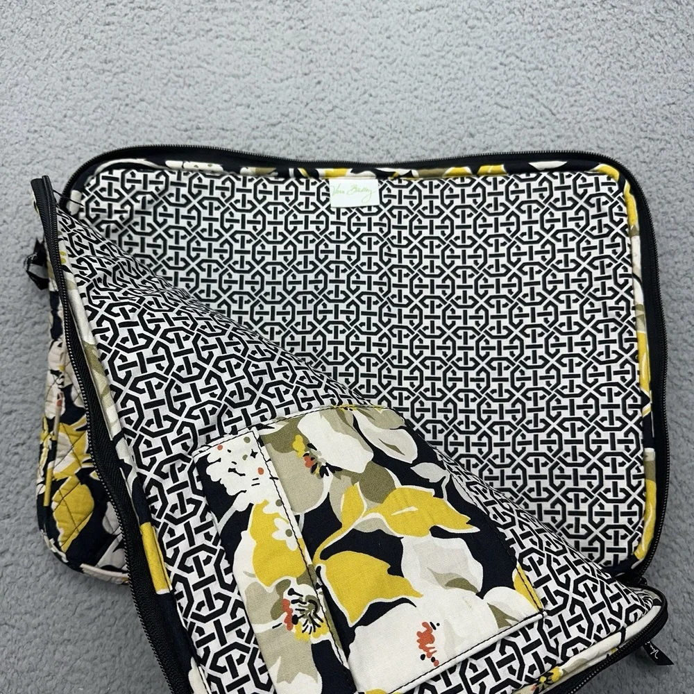 Vera Bradley Dogwood Quilted Laptop Computer Protective Sleeve Travel‎ Carry Bag
